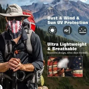 Accessories Moko Neck Gaiter Face Mask Uv Sun Protection Skull